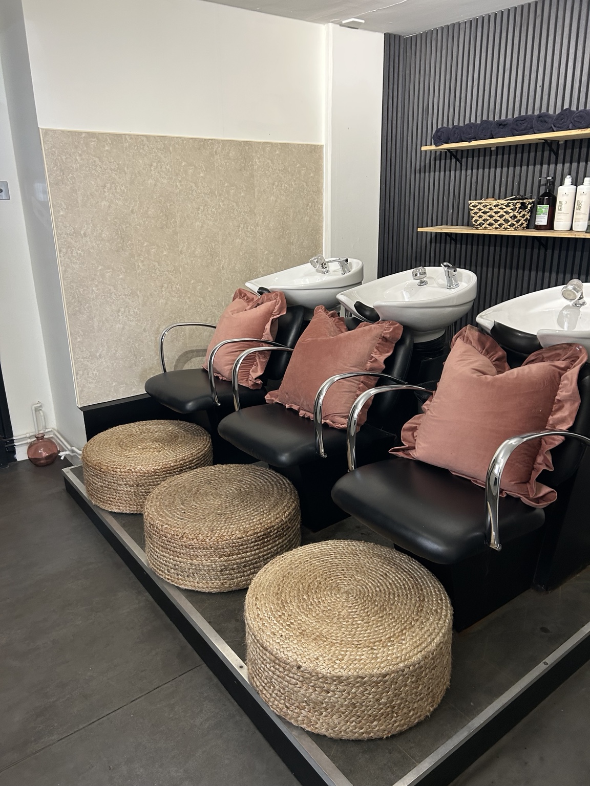 Salon Splashback Upgrade in Bedford