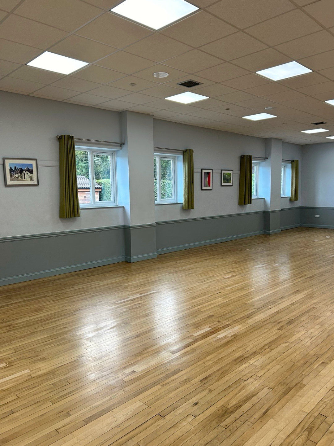 Sharnbrook Village Hall - Woodwork Refresh in Sharnbrook