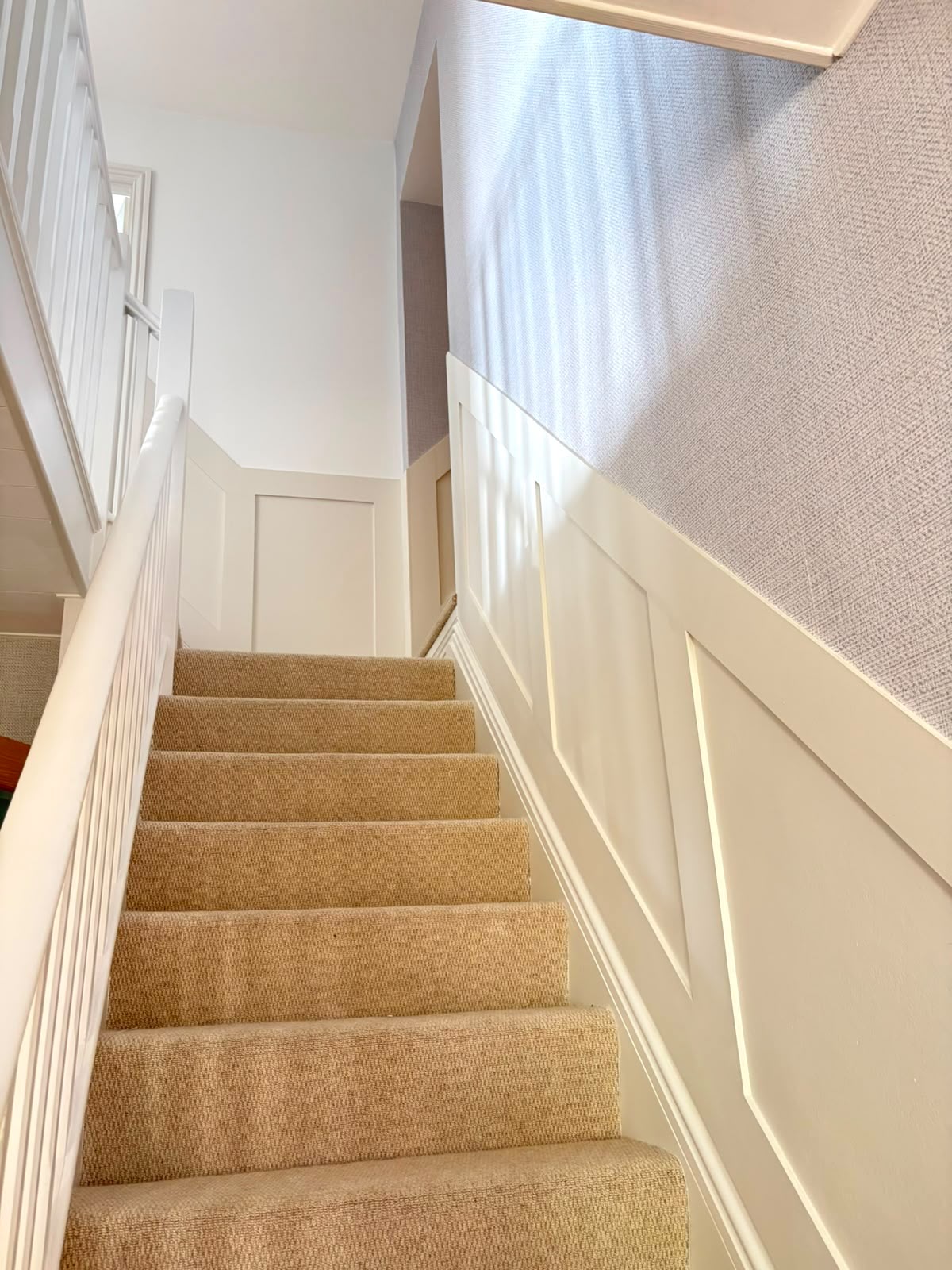 Stairwell with panelling in Renhold